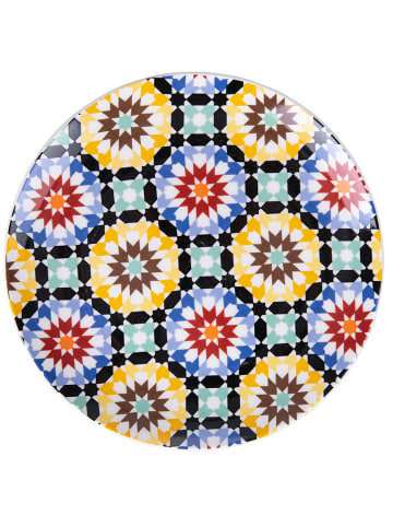 Villa d´Este 6er-Set: Obstteller "Marrakech" in Bunt - Ø 22 cm