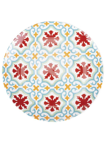 Villa d´Este 6er-Set: Obstteller "Valladolid" in Bunt - Ø 21,5 cm