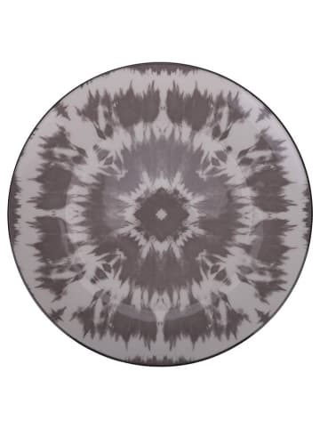 Villa d´Este 6er-Set: Frühstücksteller "The Grey" in Grau - Ø 19,5 cm