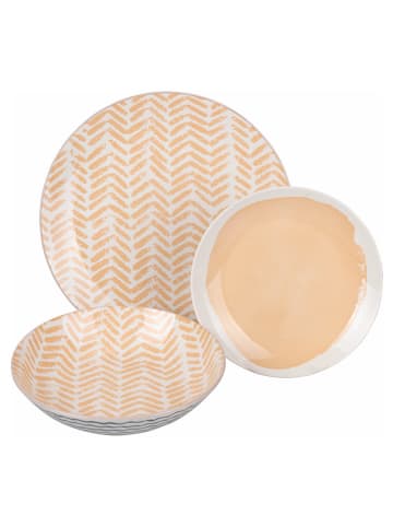 Villa d´Este 18tlg. Tafelservice "Soho" in Bunt