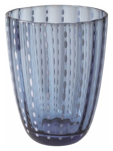 Villa d´Este 6-delige set: glazen "Kalahari" blauw/groen - 300 ml