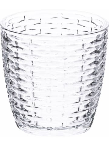 Villa d´Este 6er-Set: Wassergläser "Geometric" in Transparent - 380 ml