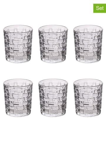 Villa d´Este 6er-Set: Trinkgläser "Cottage" - 275 ml