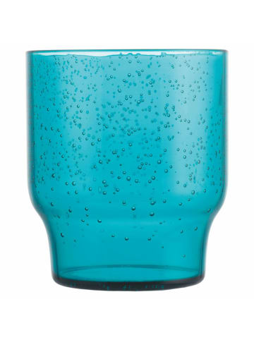 Villa d´Este 6er-Set: Gläser "Unico Bubbles" in Hellblau - 325 ml