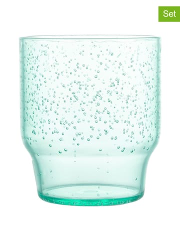 Villa d´Este 6er-Set: Wassergläser "Unico" in Mint - 325 ml