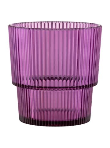 Villa d´Este Szklanki (12 szt.) "Unico" w kolorze różowo-jasnoróżowo-fioletowym - 300 ml