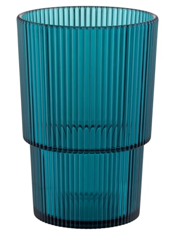 Villa d´Este 12er-Set: Trinkbecher "Unico" in Blau - 420 ml