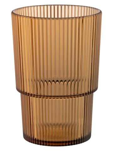 Villa d´Este 12-delige set: glazen "Unico" bruin/lichtbruin/beige - 420 ml