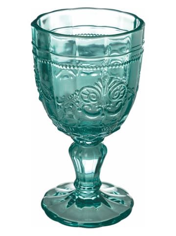 Villa d´Este 6er-Set: Weingläser "Syrah" in Blau/ Transparent - 230 ml