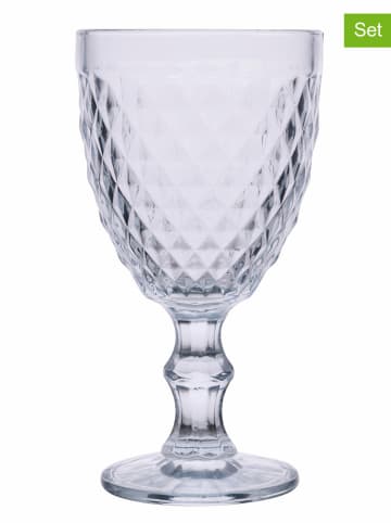 Villa d´Este 6er-Set: Trinkgläser "Madame" - 370 ml