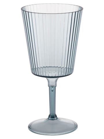 Villa d´Este 12er-Set: Gläser "Unico" in Blau/ Transparent/ Türkis - 400 ml