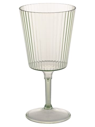 Villa d´Este 12er-Set: Gläser "Unico" in Grün/ Transparent - 400 ml