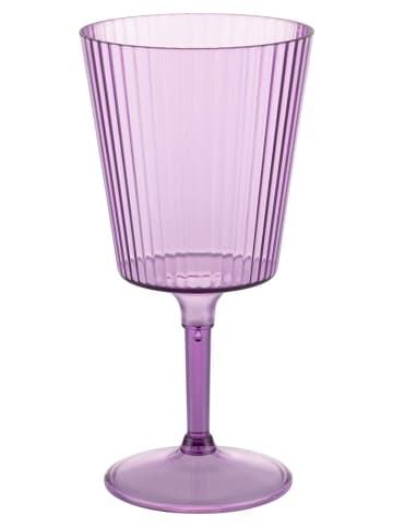 Villa d´Este Kieliszki (12 szt.) "Unico" w kolorze różowo-jasnoróżowo-fioletowym - 400 ml