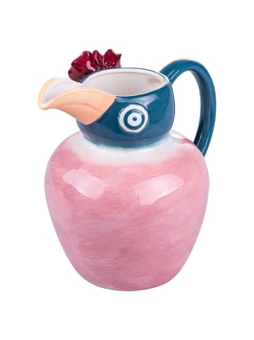 Villa d´Este Krug "Tuca Tuca" in Türkis/ Rosa - 2,2 l