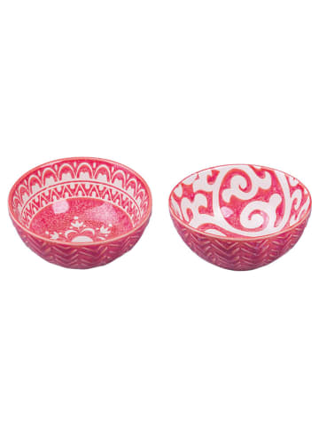 Villa d´Este 2er-Set: Schalen ''Reactive'' in Pink - 320 ml