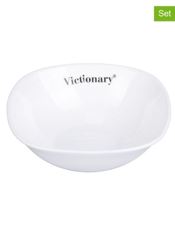 Villa d´Este Miski (6 szt.) "Victionary" w kolorze białym - Ø 13 cm