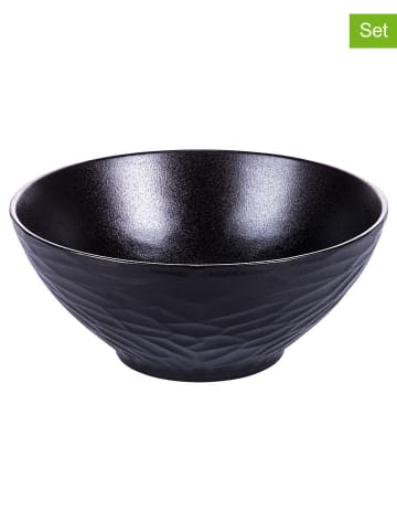 Villa d´Este Miski (4 szt.) "Horeca" w kolorze czarnym - Ø 12,5 cm