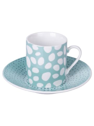 Villa d´Este 6er-Set: Kaffeetassen "Marea" in Bunt - 90 ml