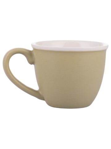 Villa d´Este 6er-Set: Kaffeetassen "Forma" in Beige - 100 ml