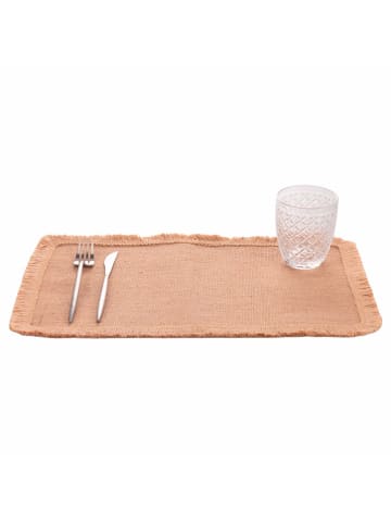 Villa d´Este 6er-Set: Tischsets in Beige - (L)30 x (B)45 cm