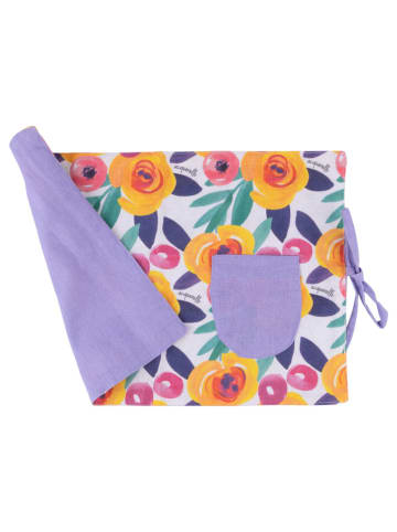 Villa d´Este Placemats "Aquarello" meerkleurig/paars - (L)30 x (B)45 cm