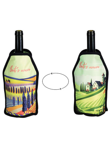 Villa d´Este Flaschenkühler "Thats Amore" in Bunt - (B)16 x (H)23 cm