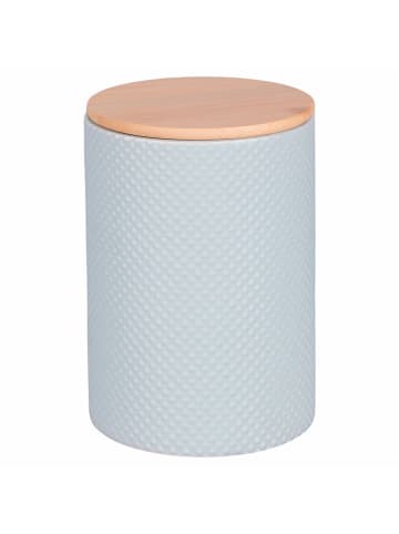 Villa d´Este 3er-Set: Vorratsgläser "Circle" in Hellblau/ Grau/ Schwarz - 750 ml