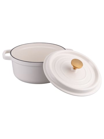 Villa d´Este 2tlg. Set: Kochtopf in Weiß - Ø 29 cm