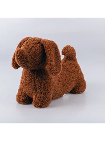 Villa d´Este Blokada "Dachshund" w kolorze brązowym do drzwi - 35 x 23 x 13 cm