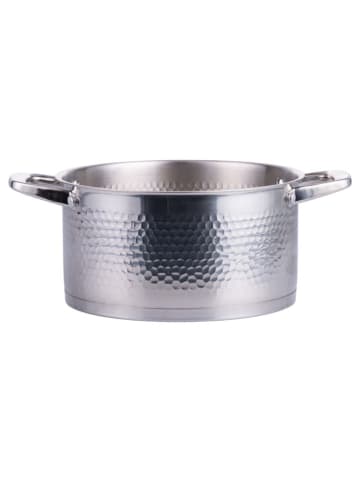 Villa d´Este 2tlg. Set: Kochtopf "Radici" in Silber - Ø 14 cm