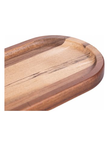 Villa d´Este Półmisek w kolorze jasnobrązowym do serwowania - 30 x 10 cm