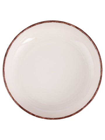 Villa d´Este 6er-Set: Frühstücksteller "Baita" in Weiß - Ø 18,5 cm