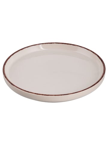 Villa d´Este 4er-Set: Frühstücksteller "Baita" in Weiß - Ø 20 cm