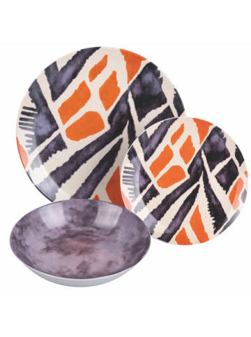 Villa d´Este 18tlg. Tafelservice "Malindi" in Bunt