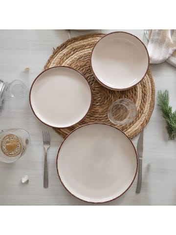 Villa d´Este 18tlg. Tafelservice "Baita Modern" in Weiß