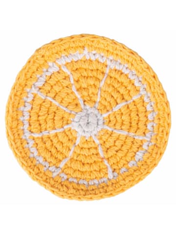 Villa d´Este 4er-Set: Untersetzer "Fruit" in Bunt - Ø 10 cm