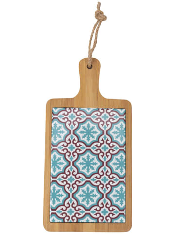 Villa d´Este 4-delige set: snijplanken "Valladolid" lichtbruin/merkleurig-(B)15 x (H)29,5 cm