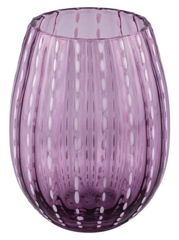 Villa d´Este 6er- Set: Wassergläser "Shiraz" in Lila - 525 ml