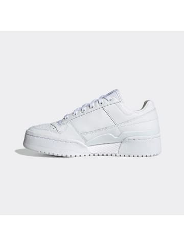 adidas Leder-Sneakers "Forum Bold" in Weiß