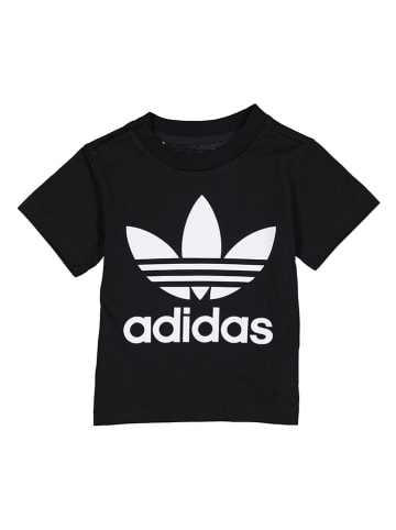 adidas Koszulka "Trefoil" w kolorze czarnym