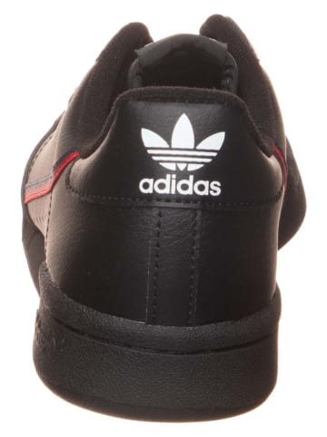 adidas Leder-Sneakers "Continental 80 J" in Schwarz