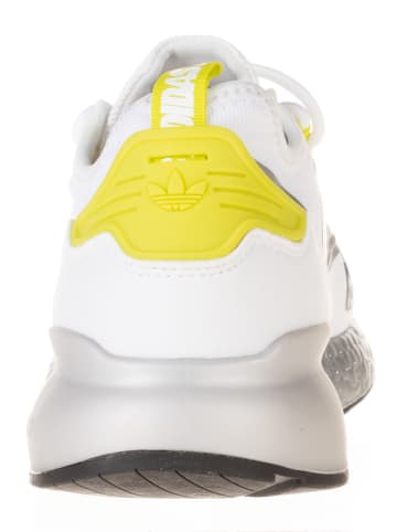adidas Laufschuhe "ZX 2K Boost" in Weiß/ Beige/ Silber