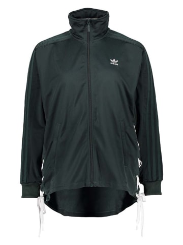 adidas Sweatjacke in Dunkelgrün