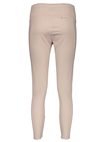 adidas Legginsy sportowe w kolorze beżowym