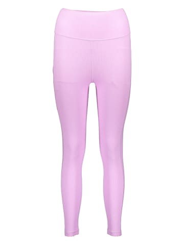 adidas Legginsy sportowe "Yoga Studio Luxe Wind" w kolorze jasnoróżowym