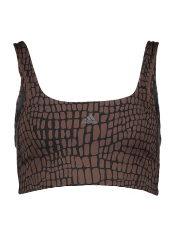 adidas Biustonosz sportowy "PWI" w kolorze brązowym