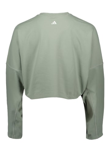 adidas Sweatshirt "Yoga" in Grün