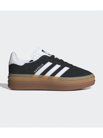adidas Skórzane sneakersy "Gazelle" w kolorze czarnym