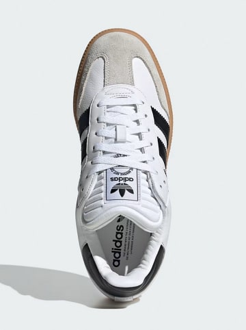 adidas Leren sneakers "Samba" wit