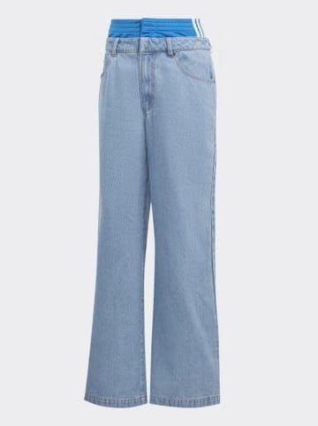 adidas Dżinsy - Comfort fit - w kolorze błękitnym